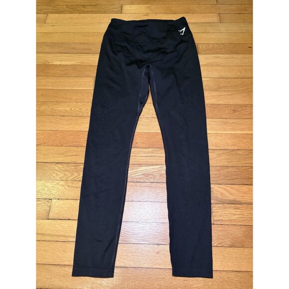 Gymshark Size L Training Leggings Black - Picture 1 of 4